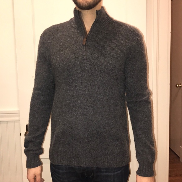 angora sweater mens
